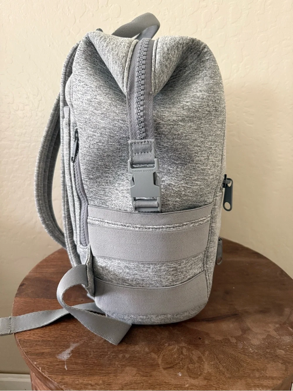 Dagne Dover Heather Gray Indi Backpack
